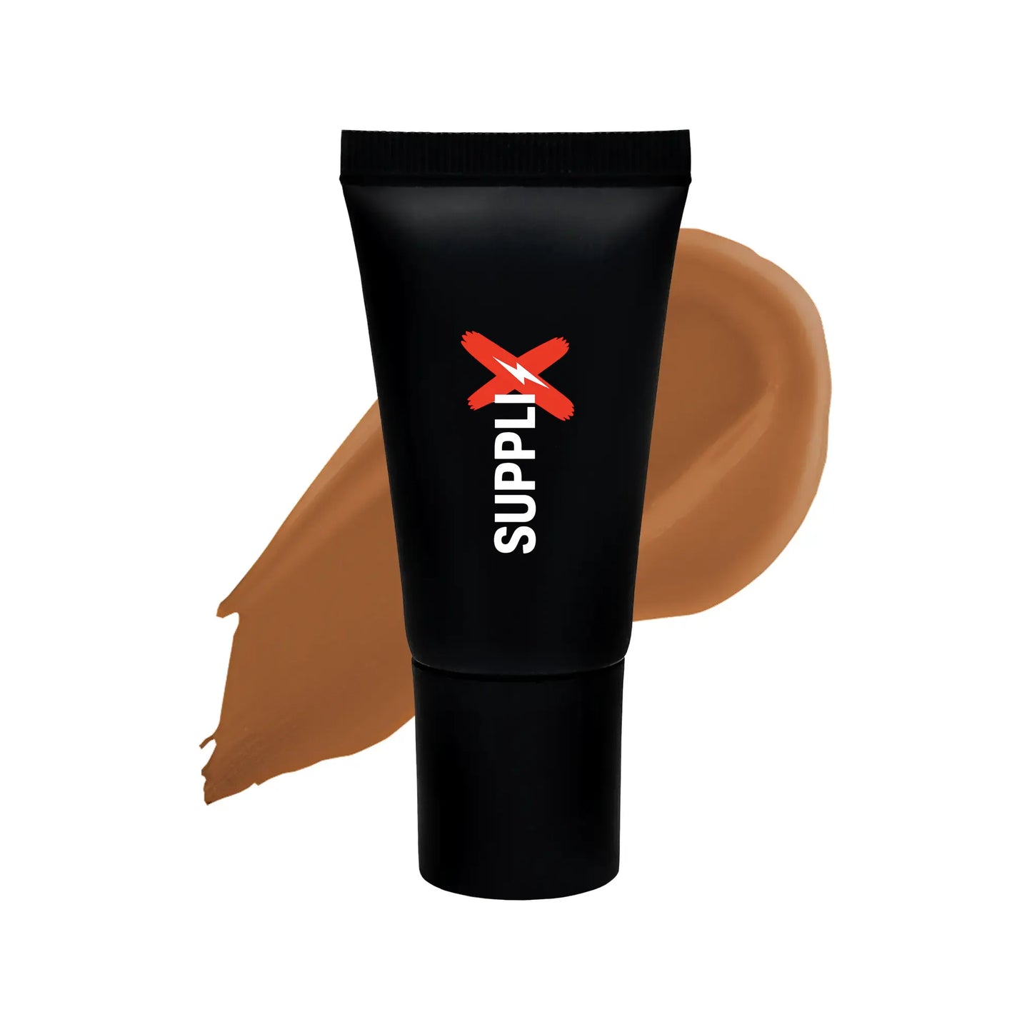 Luxurious SUPPLI-X Bronzing Moisturizer - Marrakesh tube in golden light, showcasing lightweight formula with hyaluronic acid