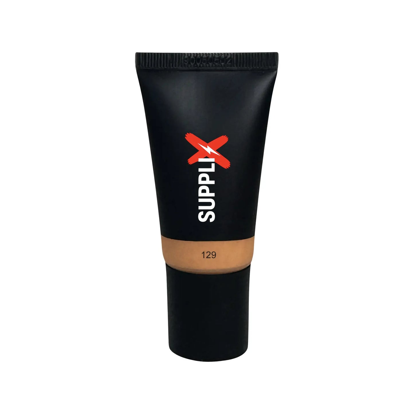 Sleek bottle of SUPPLI-X Tinted Moisturizer in Tan shade, delivering lightweight sheer coverage with hyaluronic acid for inte