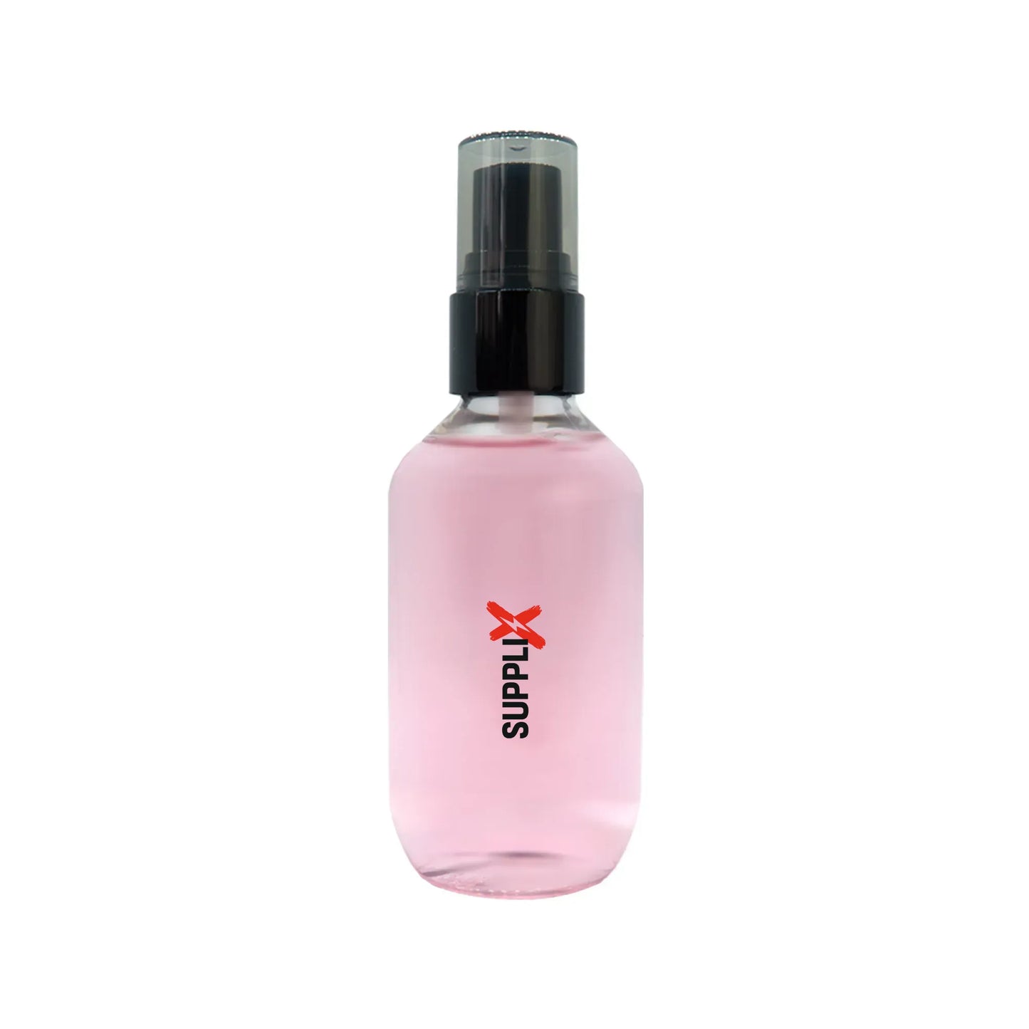 Sleek bottle of antioxidant toner misting tea leaf extract and hyaluronic acid onto dewy, pore-minimized skin for ultimate so