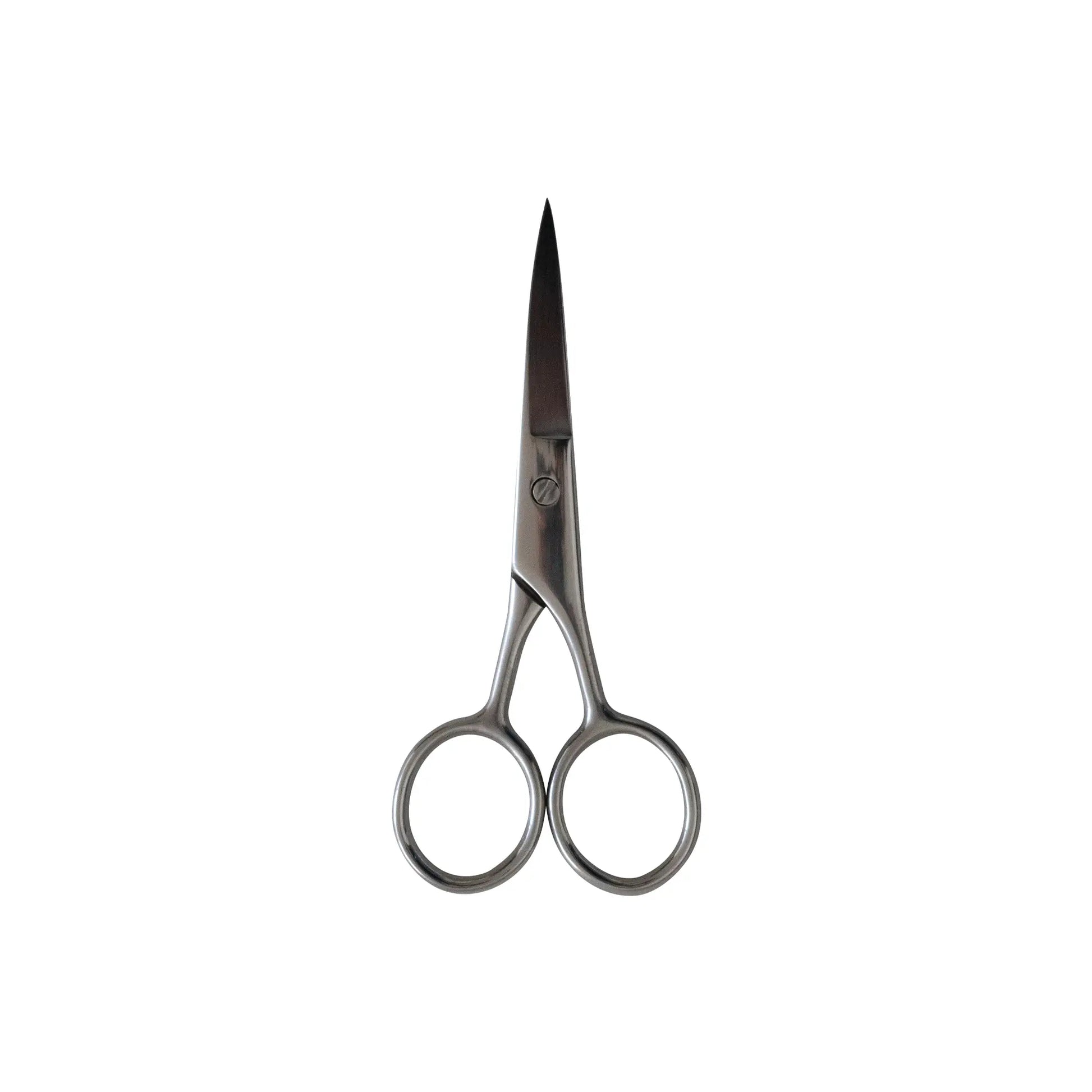 Close-up of SUPPLI-X Pro Scissors with straight precision blades in stainless steel, ideal for refined hair trimming and opti
