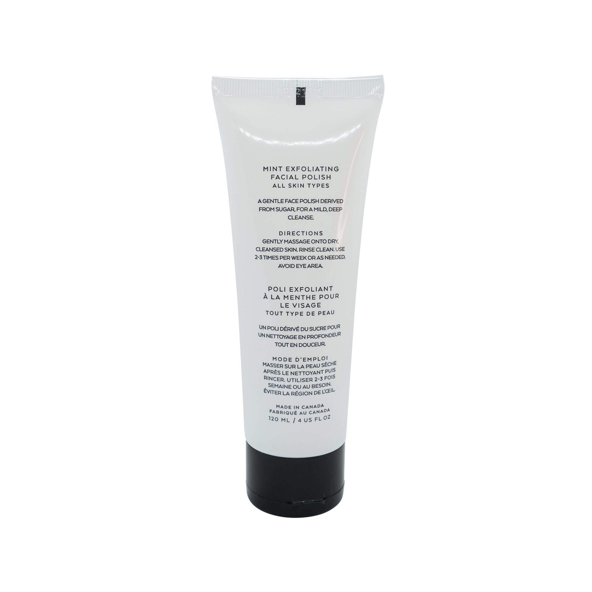 SUPPLI-X Mint Exfoliating Facial Polish — mint face scrub glow