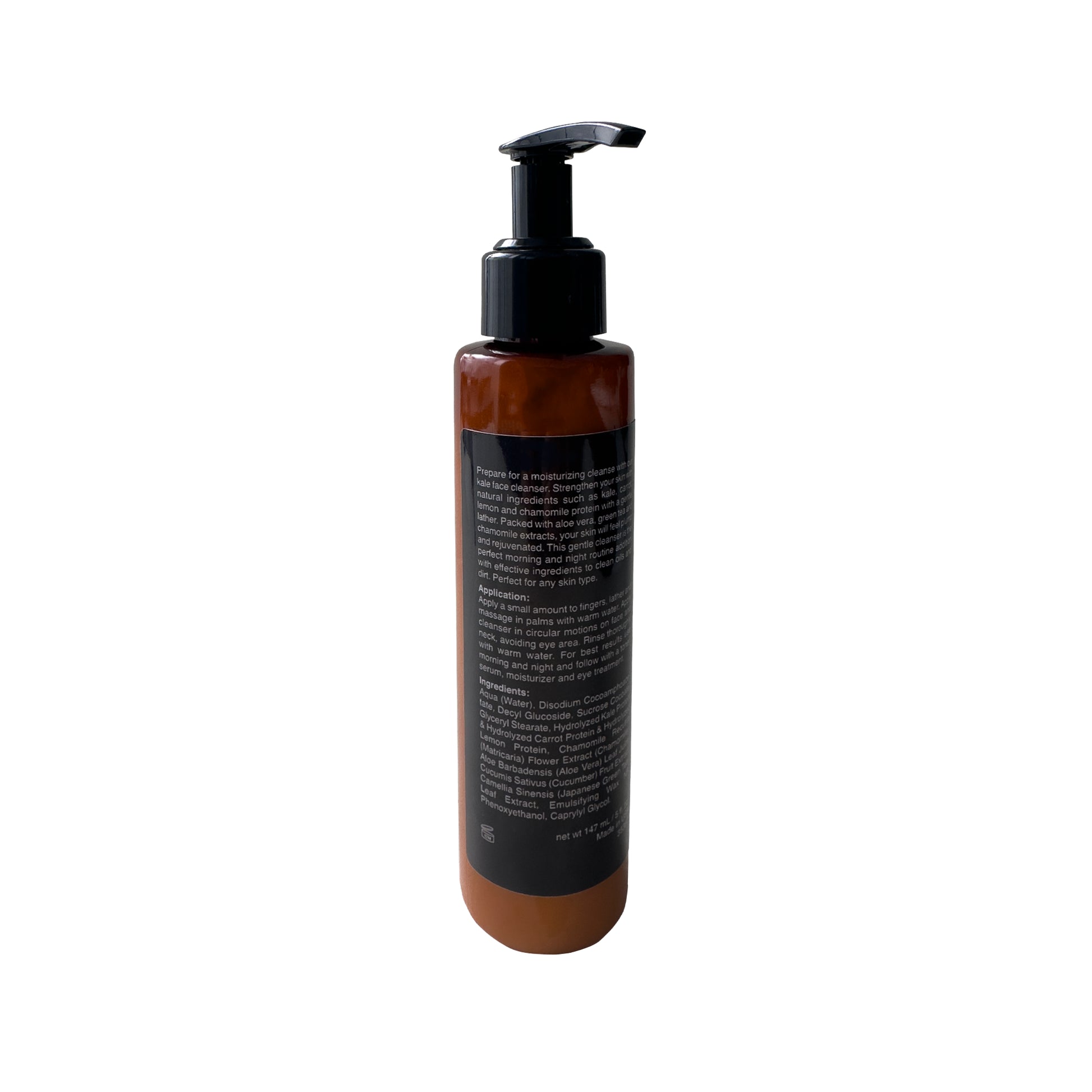 SUPPLI-X Kale Face Cleanser — kale skincare cleanser