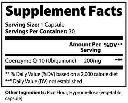 SUPPLI-X CoQ10 Ubiquinone