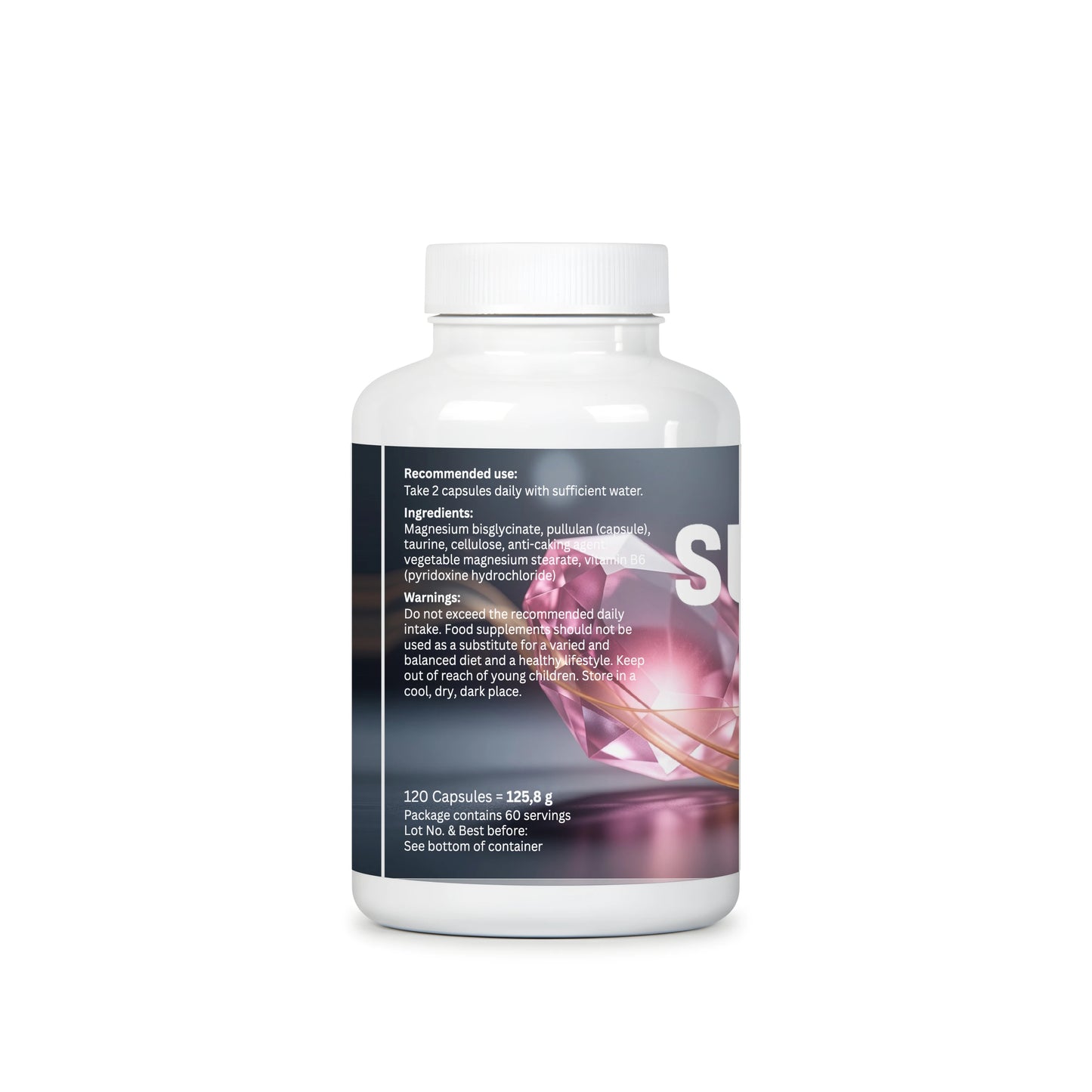 Magnesium Bisglycinate - 120 Capsules