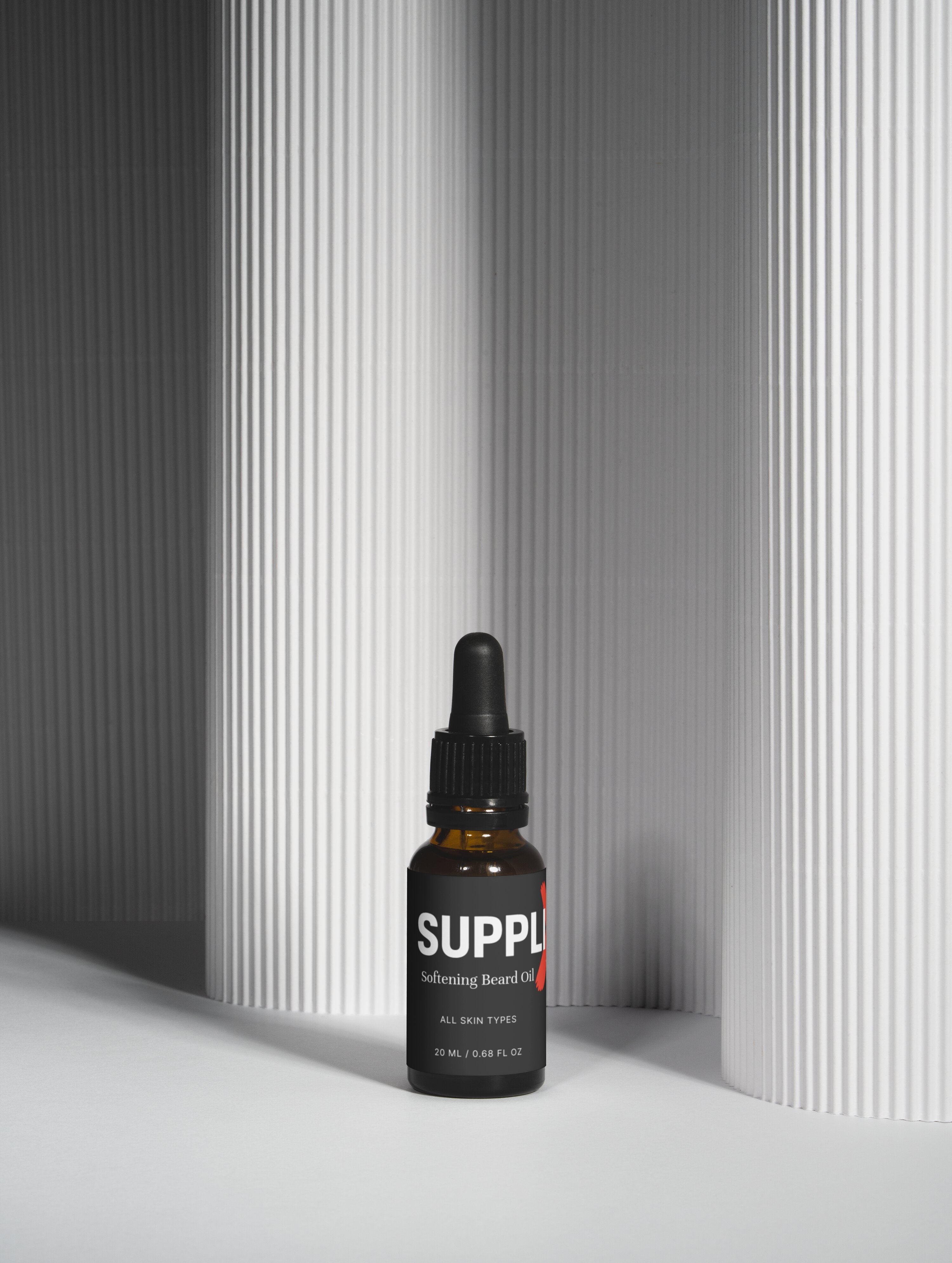 SUPPLI-X Beard Oil | Hemp Seed Oil & Vitamin E Daily Conditioner