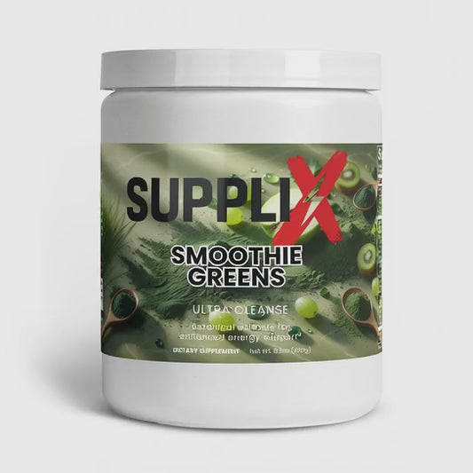 SUPPLI-X Smoothie Greens | 40+ Superfoods, Grasses & Adaptogens | 250g