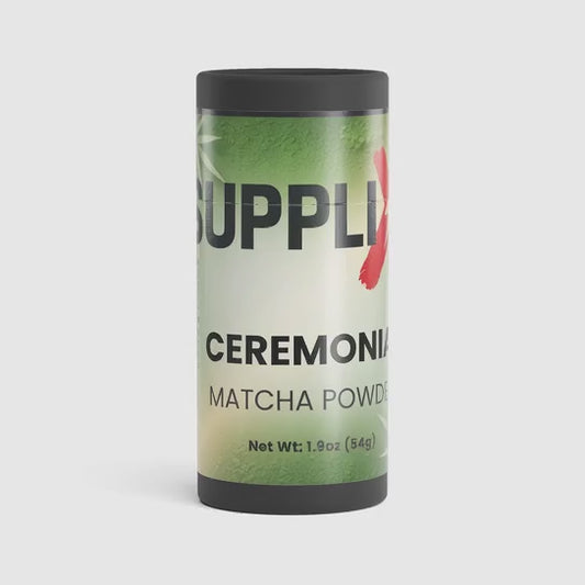 SUPPLI-X Ceremonial Matcha Powder | Shade-Grown Japanese Matcha | Kyoto | 50g