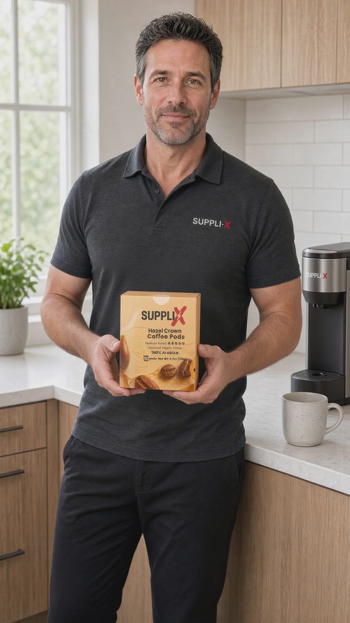 SUPPLI-X Hazel Crown medium roast coffee pods – product video