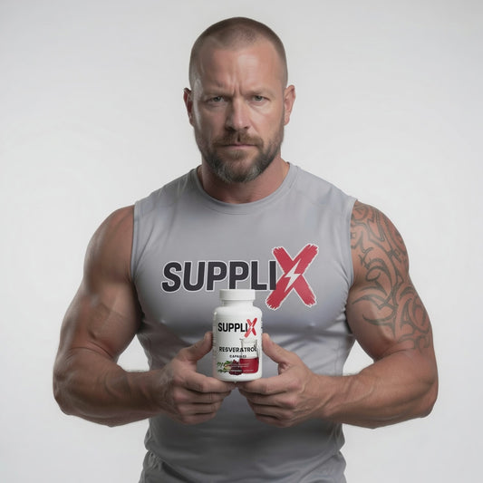 SUPPLI-X Trans-Resveratrol 600mg | 50% Standardized | NSF Certified | 60 Capsules