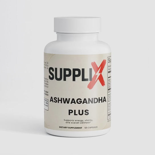 SUPPLI-X Ashwagandha Plus – KSM-66 Ashwagandha 600mg capsules – product video