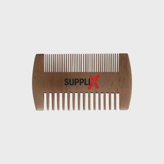 SUPPLI-X Bamboo Beard Comb