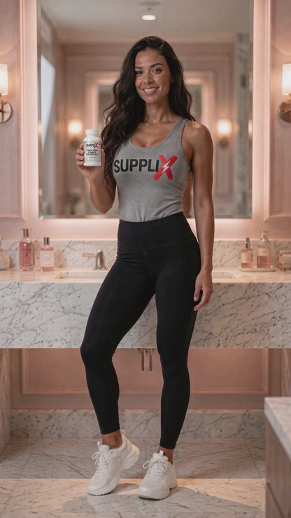 SUPPLI-X Hair, Skin & Nails Essentials | Biotin 5000 mcg Vitamins | 60 Capsules