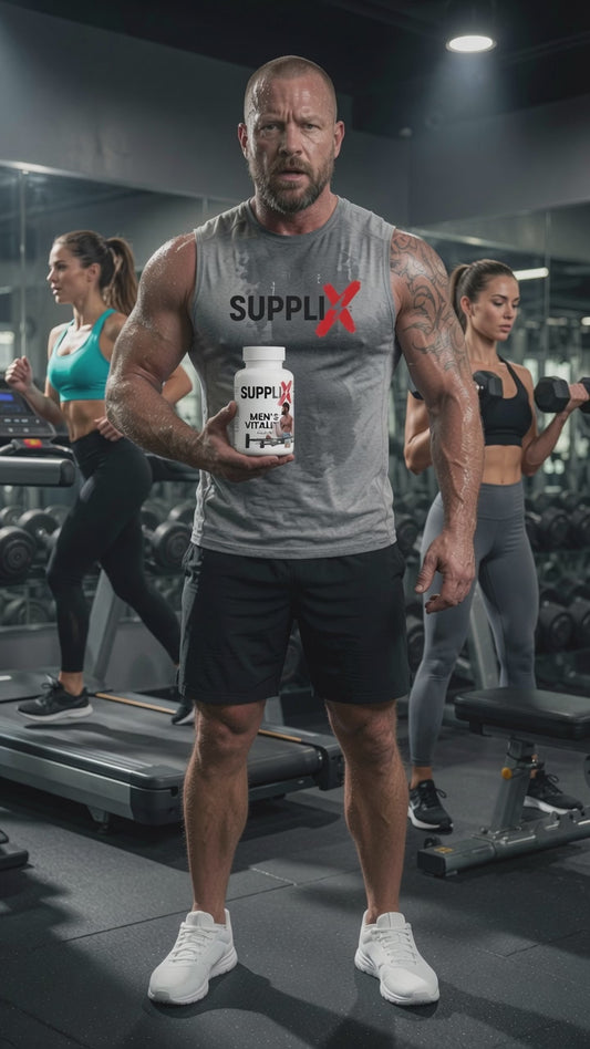 SUPPLI-X Men's Daily Botanical Complex | Zinc, Tongkat Ali, Maca & Ginseng