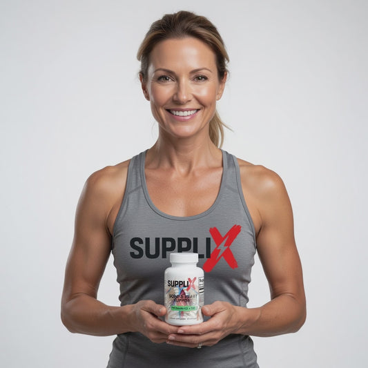 SUPPLI-X Bone & Heart Support | Vitamin D3 + K2 MK-7 + Magnesium + Zinc | NSF Certified