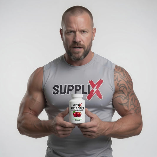 SUPPLI-X Apple Cider Vinegar Capsules | UL GMP Certified | ISO/IEC 17025 Tested | 60 Capsules