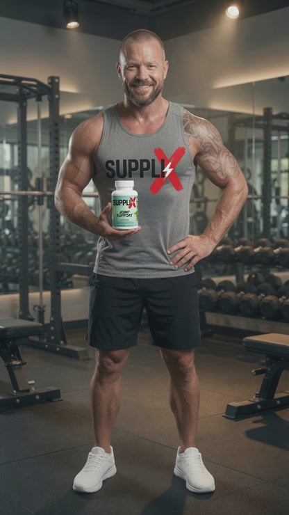 SUPPLI-X Joint Formula | Glucosamine, MSM, Boswellia & Hyaluronic Acid | 60 Capsules