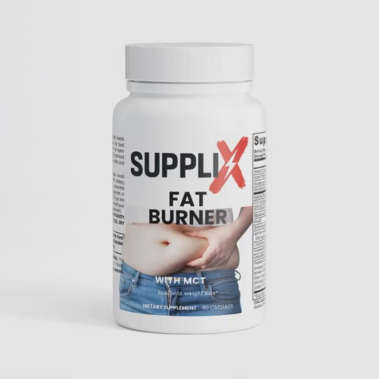 SUPPLI-X Thermogenic Support with MCT – Metabolic Boost & Sustained Energy | 60 Capsules