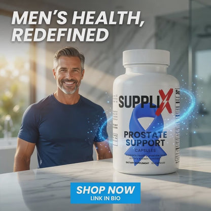 SUPPLI-X Prostate Support — men’s health supplement with saw palmetto, lycopene, pumpkin seed and zinc — short product video
