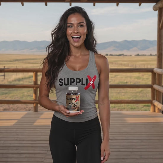SUPPLI-X Mushroom Extract Complex Gummies | Lion's Mane, Reishi & Cordyceps | 60 Gummies – product video