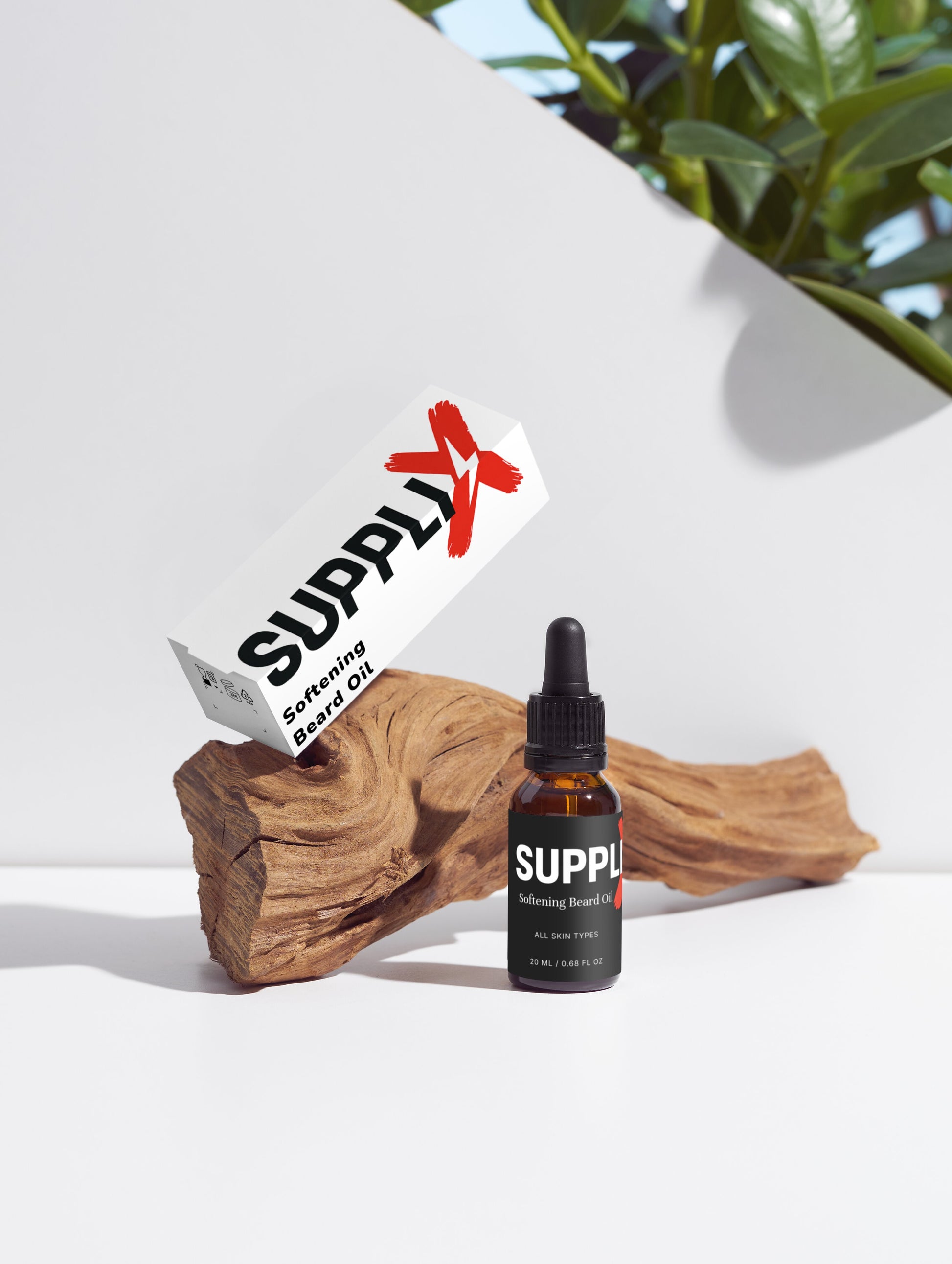 SUPPLI-X beard oil for dry beard ends and daily grooming
