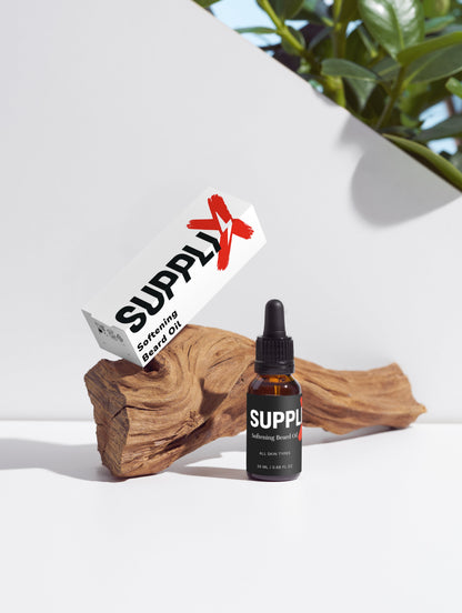 SUPPLI-X beard oil for dry beard ends and daily grooming