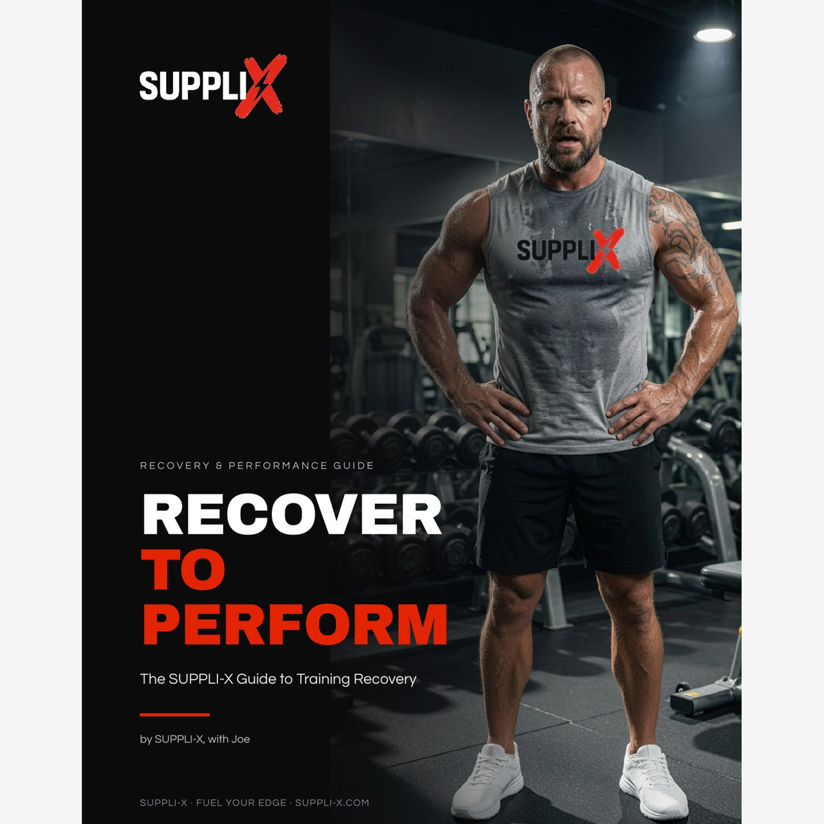 Recover to Perform – SUPPLI-X Training Recovery Guide cover
