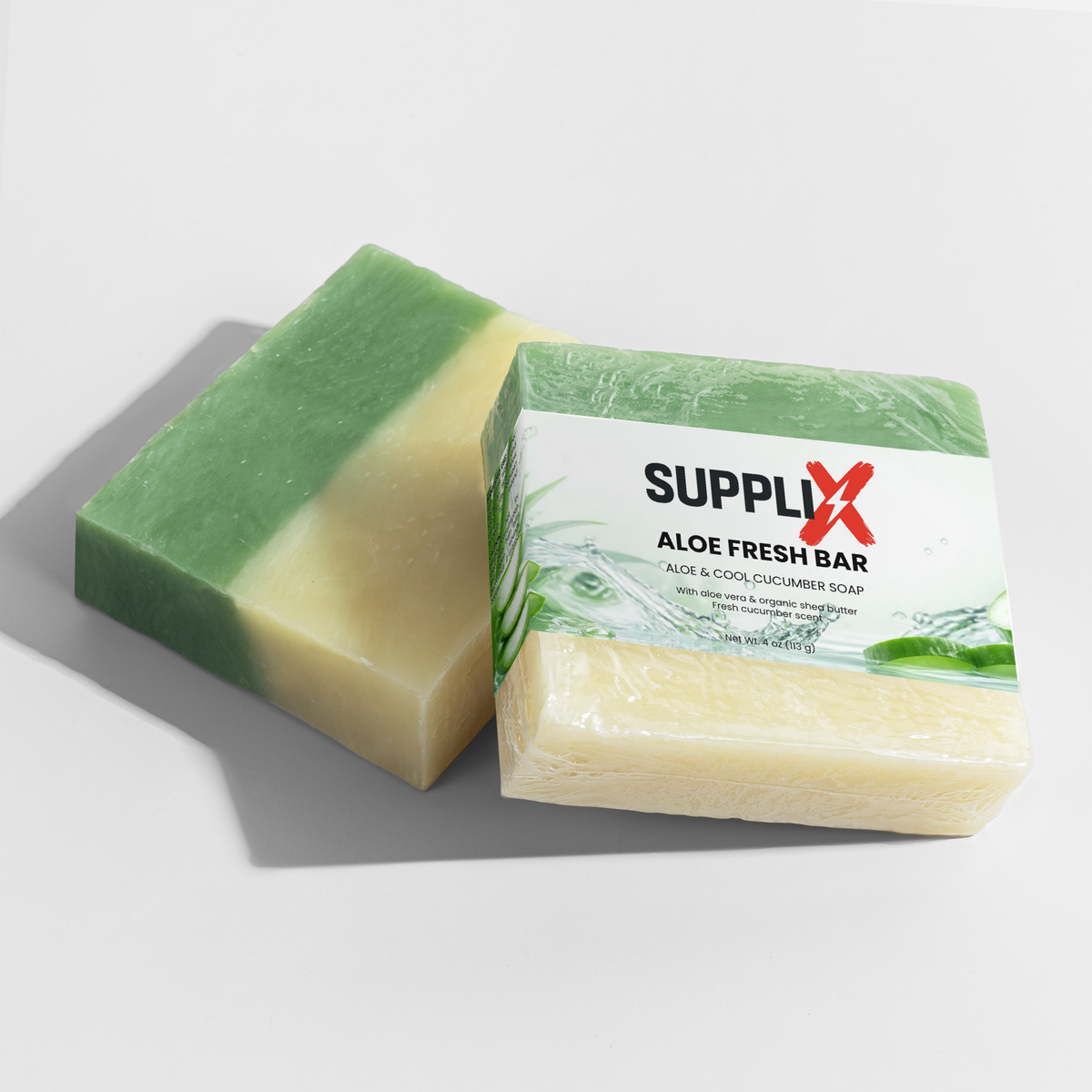 SUPPLI-X Aloe Fresh Bar aloe vera soap – photo 4