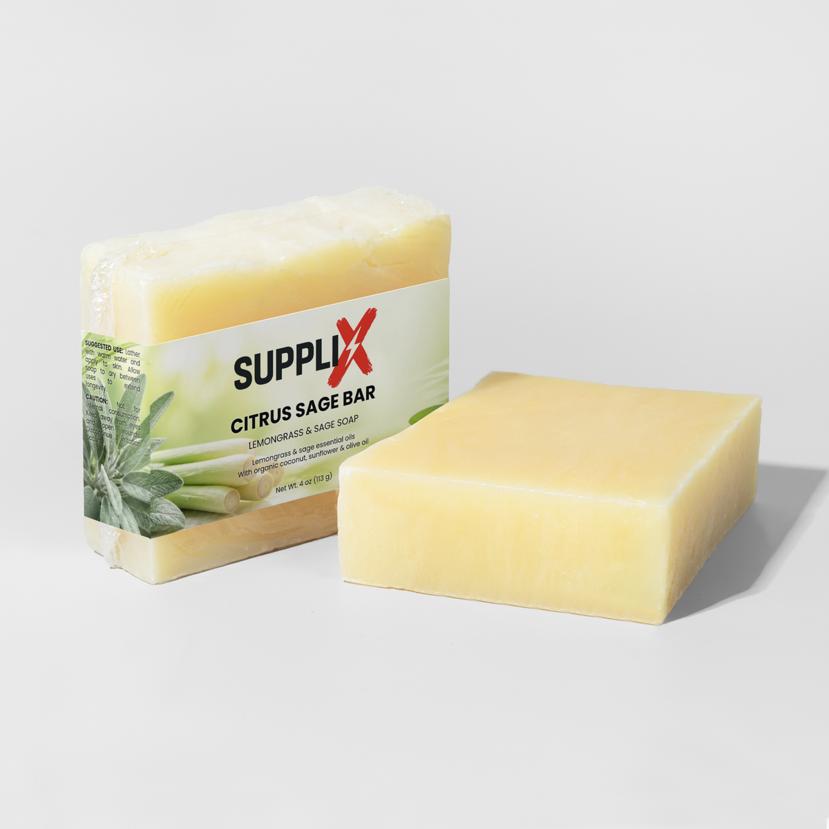 SUPPLI-X Citrus Sage Bar soap bars – photo 3