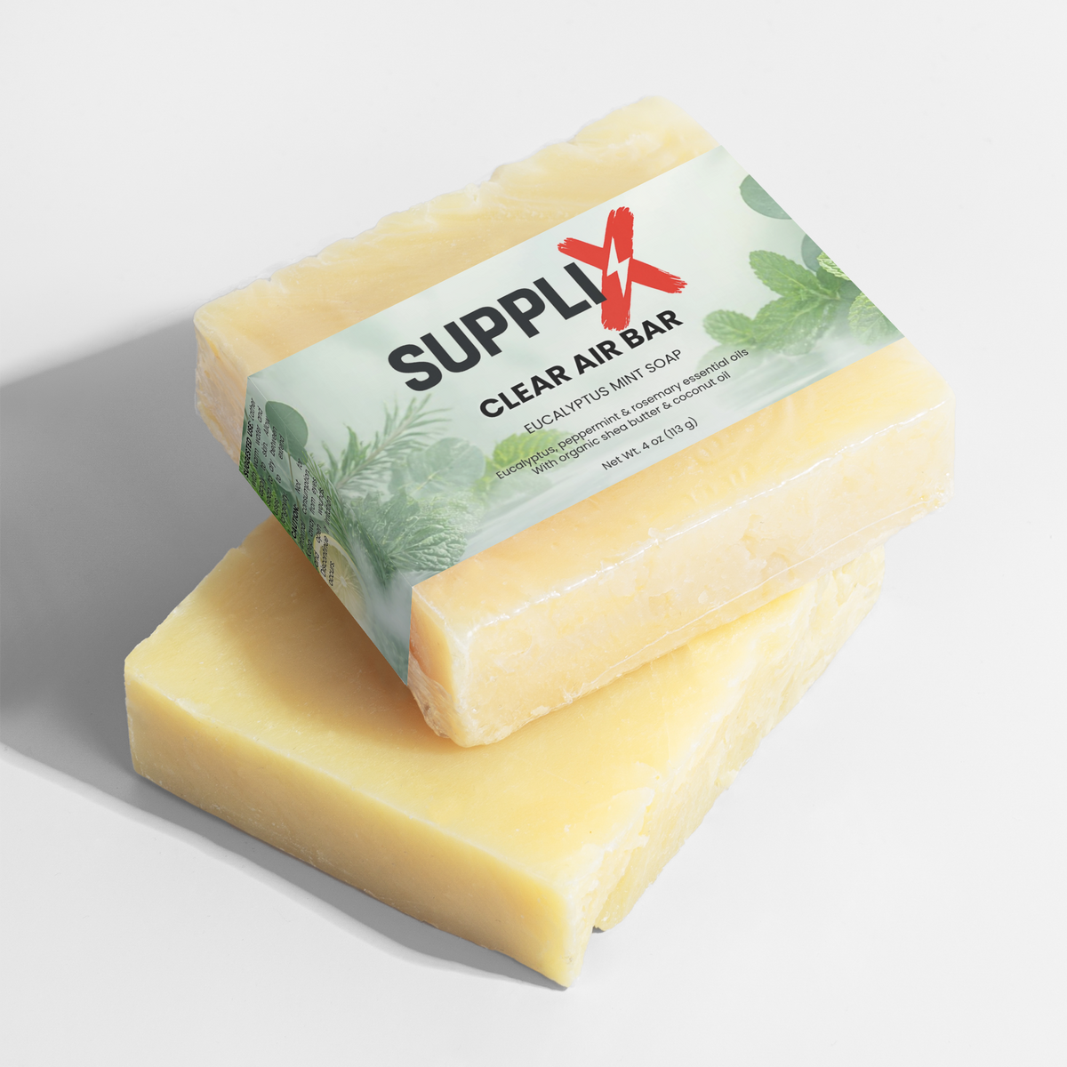 SUPPLI-X Clear Air Bar eucalyptus mint soap – photo 4