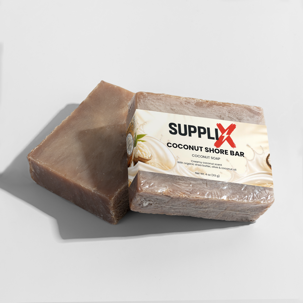 SUPPLI-X Coconut Shore Bar natural coconut soap – photo 4
