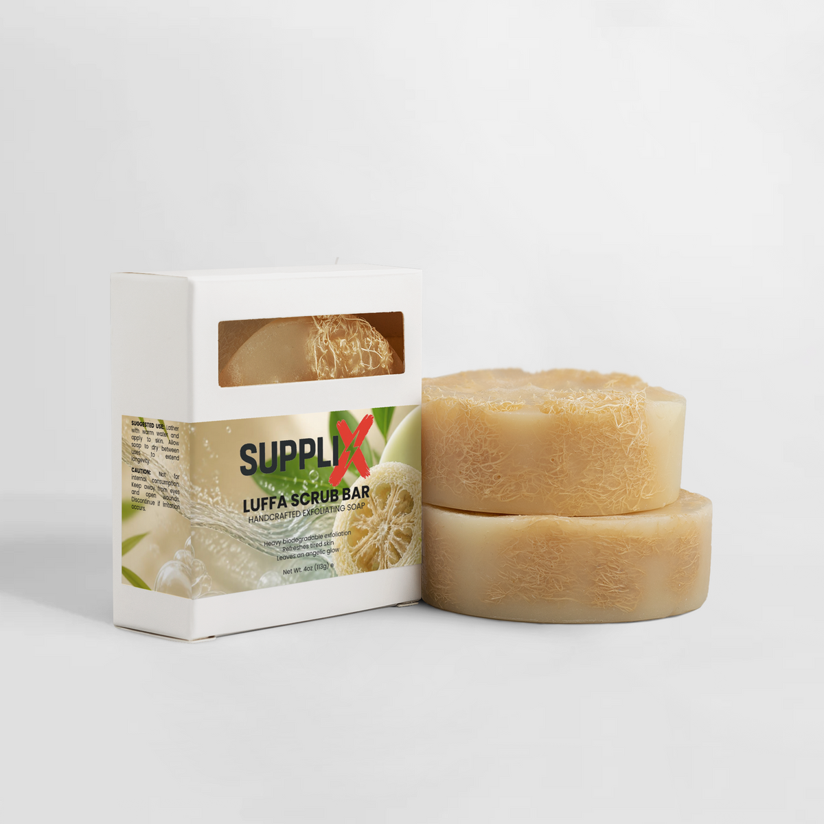 SUPPLI-X Luffa Scrub Bar soap – photo 2