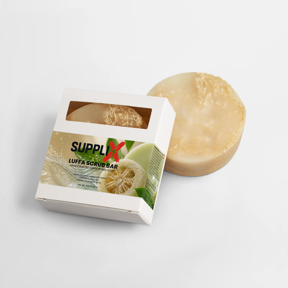 SUPPLI-X Luffa Scrub Bar soap – photo 3