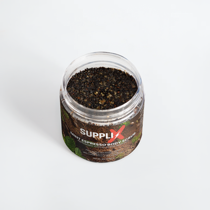 SUPPLI-X Mint Espresso Body Scrub texture – photo 4