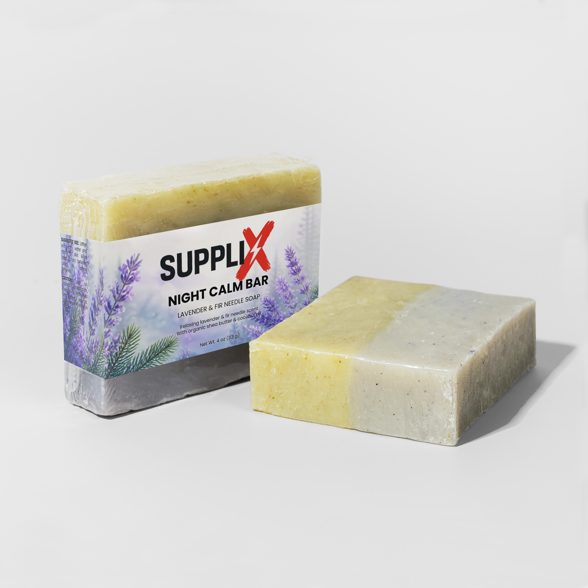 SUPPLI-X Night Calm Bar lavender fir soap bars – photo 3