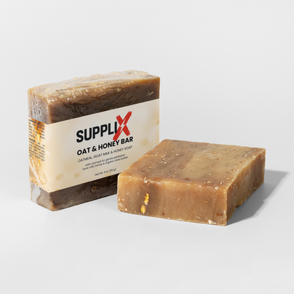 SUPPLI-X Oat & Honey Bar soap packaging – photo 2