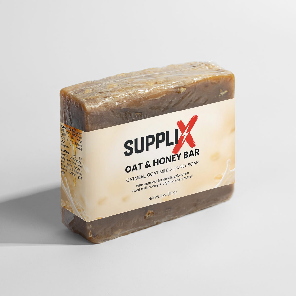 SUPPLI-X Oat & Honey Bar goat milk soap – photo 4