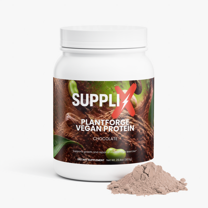 SUPPLI-X PlantForge Vegan Protein Chocolate protein powder – photo 2