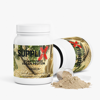 SUPPLI-X PlantForge Vegan Protein Vanilla protein powder – photo 3